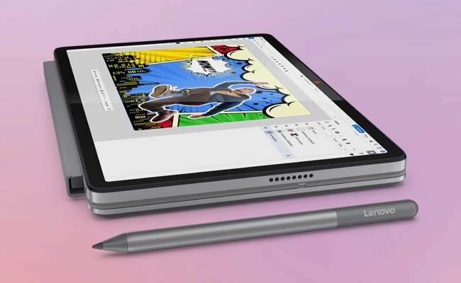 Lenovo Chromebook Duet Gen 9（11型 MediaTek）のタブレット本体とペン