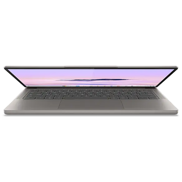 Lenovo Chromebook Plus Gen 10(14型 MediaTek)を閉じた状態(薄さ)