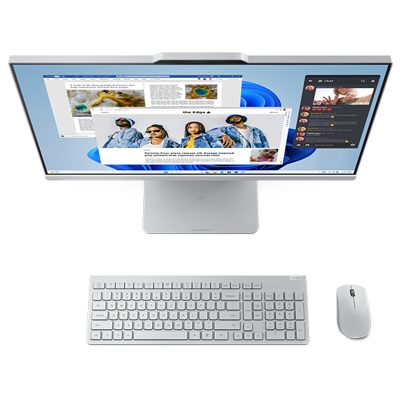 IdeaCentre AIO 27IRH9（27型 Intel）と付属のキーボード・マウス