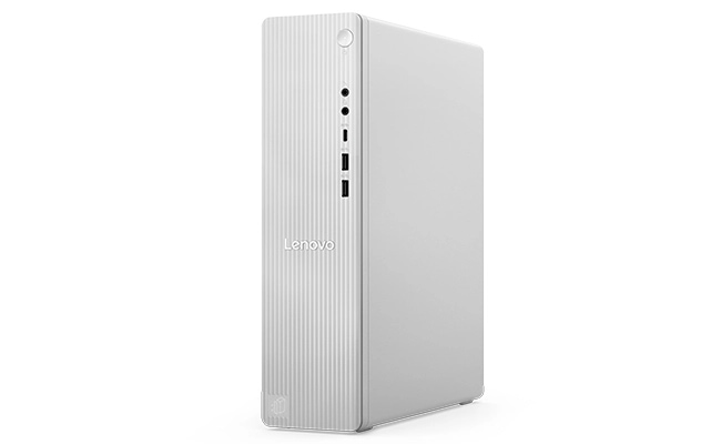 IdeaCentre Tower 08IRH9（Intel）を斜めから見たところ