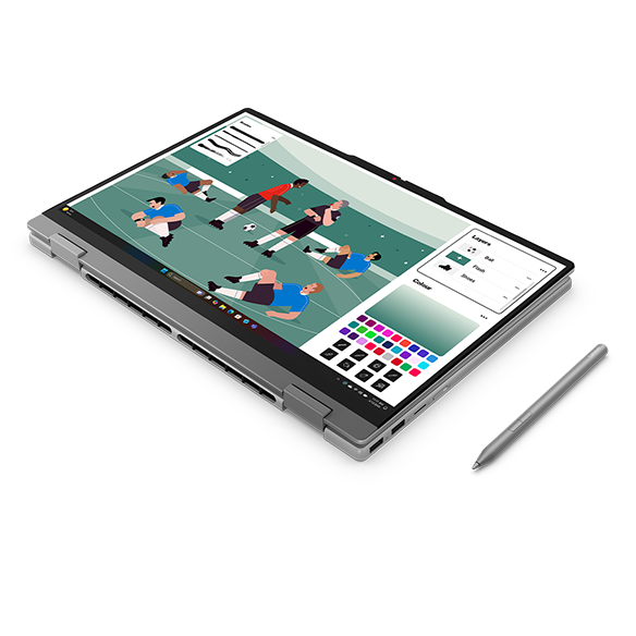 IdeaPad 5a 2-in-1 Gen 11(15.3型 AMD)のタブレットモード