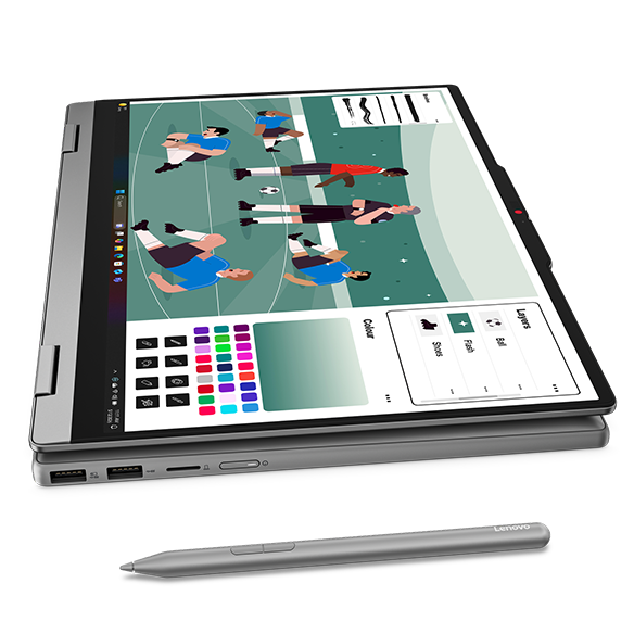 IdeaPad 5i 2-in-1 Gen 11(14型 Core 5)のタブレットモード