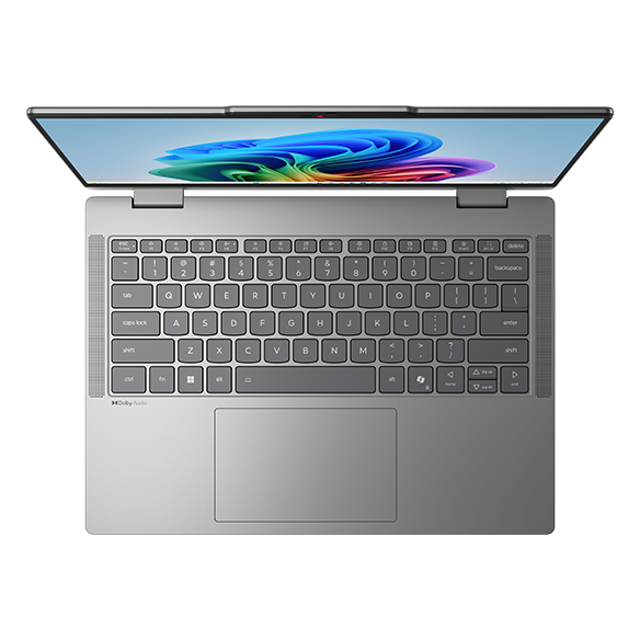 IdeaPad 5i 2-in-1 Gen 11（14型 Core Ultra）のキーボードとタッチパッド