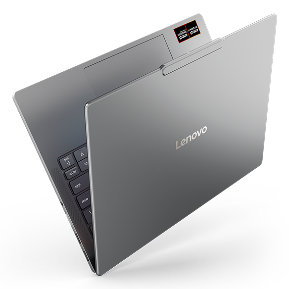 IdeaPad Pro 5a Gen 11（14型 AMD）を斜め後ろから見たところ
