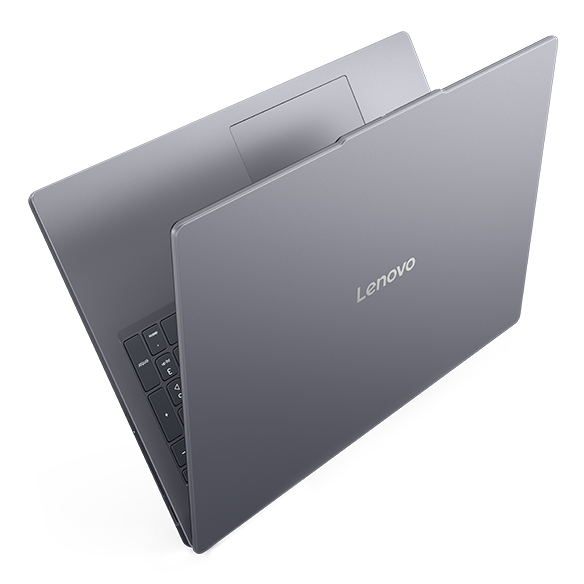 IdeaPad Slim 3i Gen 11（16型 Core Ultra）を斜め後ろから見たところ