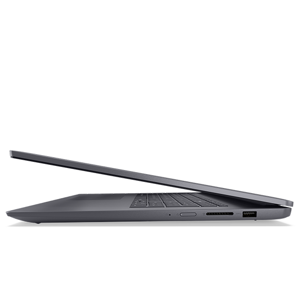 IdeaPad Slim 3i Gen 11（17型 Intel）の側面（薄さと端子）
