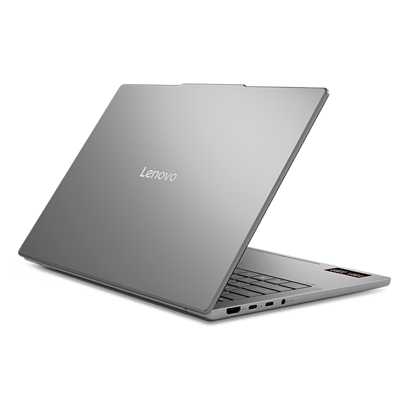 IdeaPad Slim 5a Gen 11(14型 AMD)を斜め後ろから見たところ