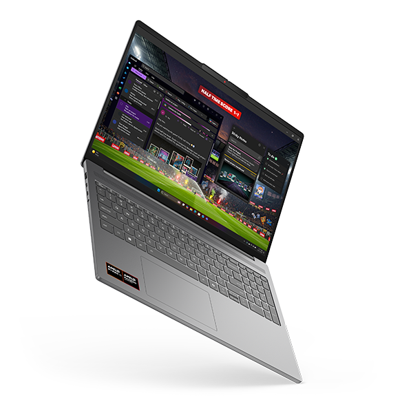 IdeaPad Slim 5a Gen 11（16型 AMD）を斜め後ろから見たところ