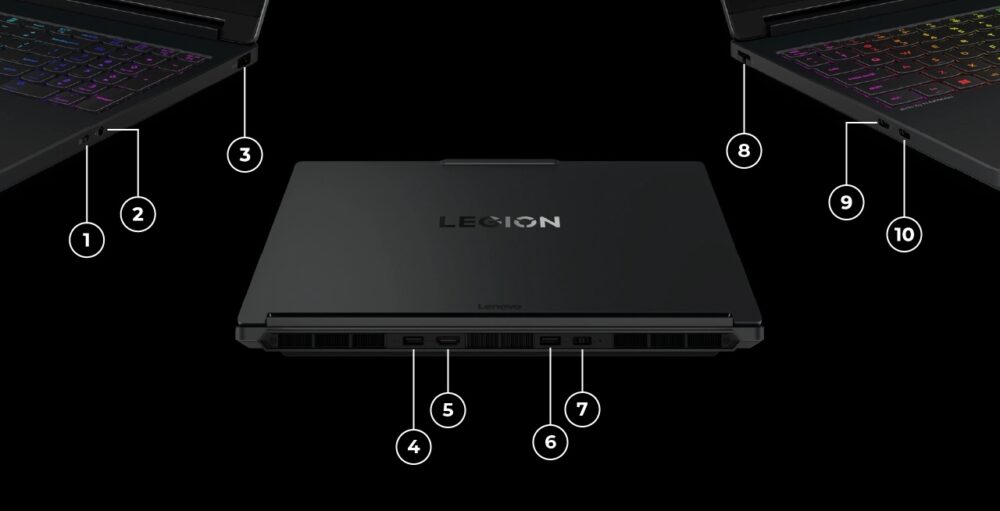 Legion 5i Gen 11の入出力端子