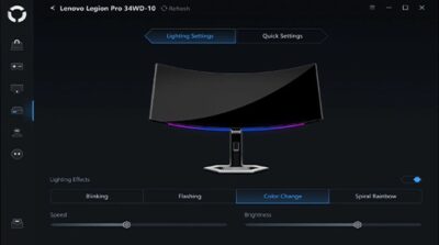 Legion Pro 5 Gen 10の外観デザインとRGBキーボード