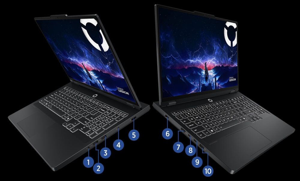 Legion Pro 5i Gen 10の入出力端子