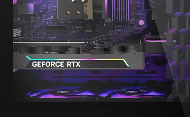 Legion Tower 5 30IAS10に搭載されたGeForce RTXグラフィックカード