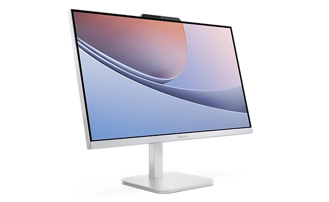 Lenovo A100(23.8型 Intel)の側面(スタンド)