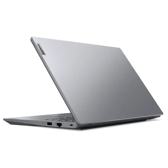 Lenovo V14 Gen 6(14型 AMD)の側面(薄さと端子)