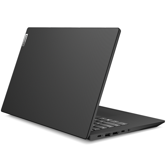 Lenovo V14 Gen 6 AMN(14型 AMD)を斜め後ろから見たところ