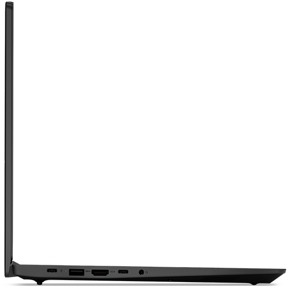 Lenovo V15 Gen 6 AMN(15.6型 AMD)を斜め後ろから見たところ