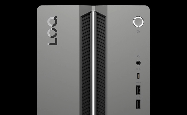 LOQ Tower 17IAX10の前面インターフェース