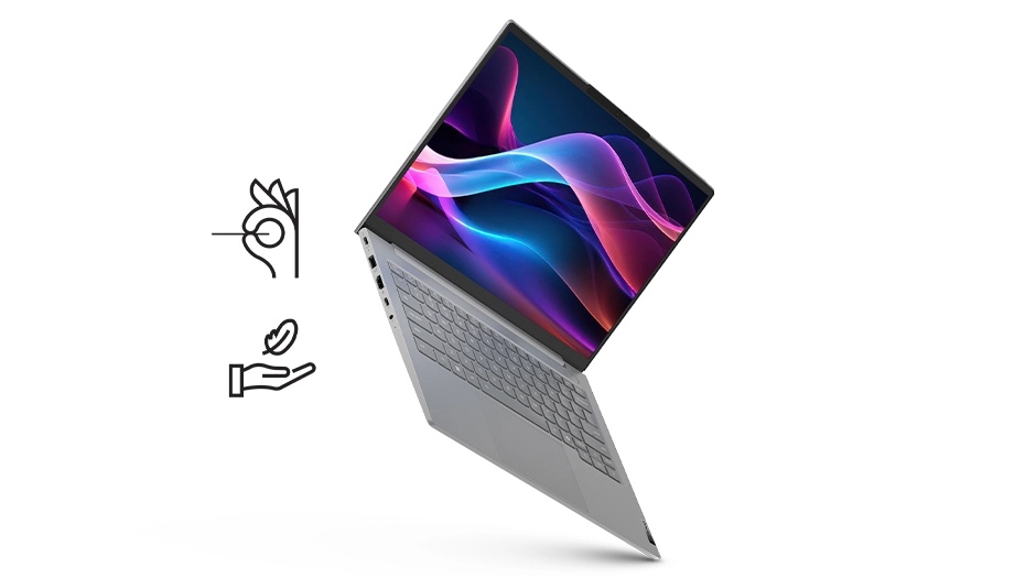 ThinkBook 14 Gen 8 Arrow Lake(14型 Intel)の薄さがわかる側面