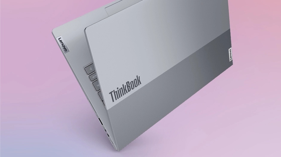 ThinkBook 14 Gen 9(14型 AMD)の薄さがわかる側面