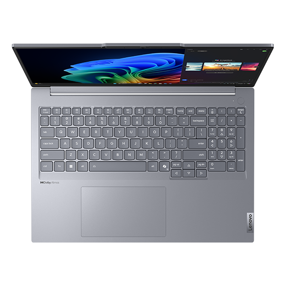 ThinkBook 16 Gen 7 Snapdragon（16型）のキーボードとタッチパッド（テンキー付き）