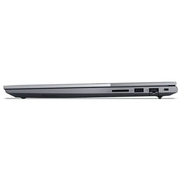 ThinkBook 16 Gen 8 Arrow Lake(16型 Intel)の側面(薄さと端子)