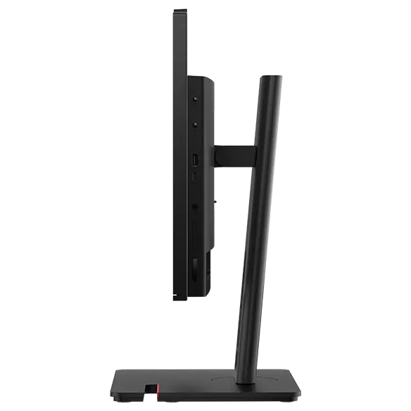 ThinkCentre M70a All-In-One Gen 6(23.8型 Intel)の本体を真横から見たところ