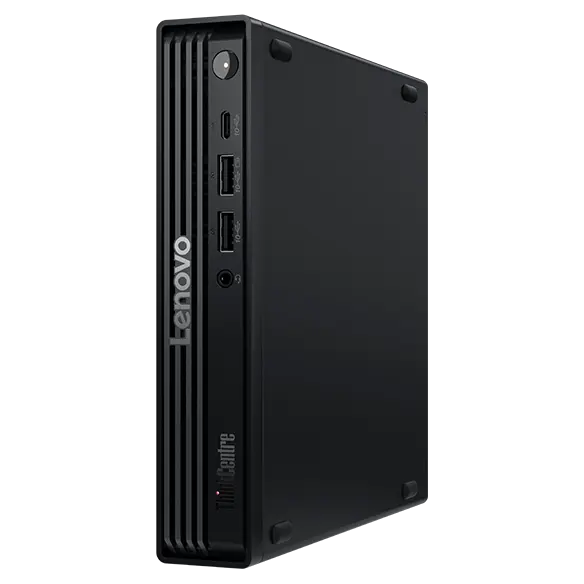 ThinkCentre M70q Tiny Gen 6（Intel）の前面の端子