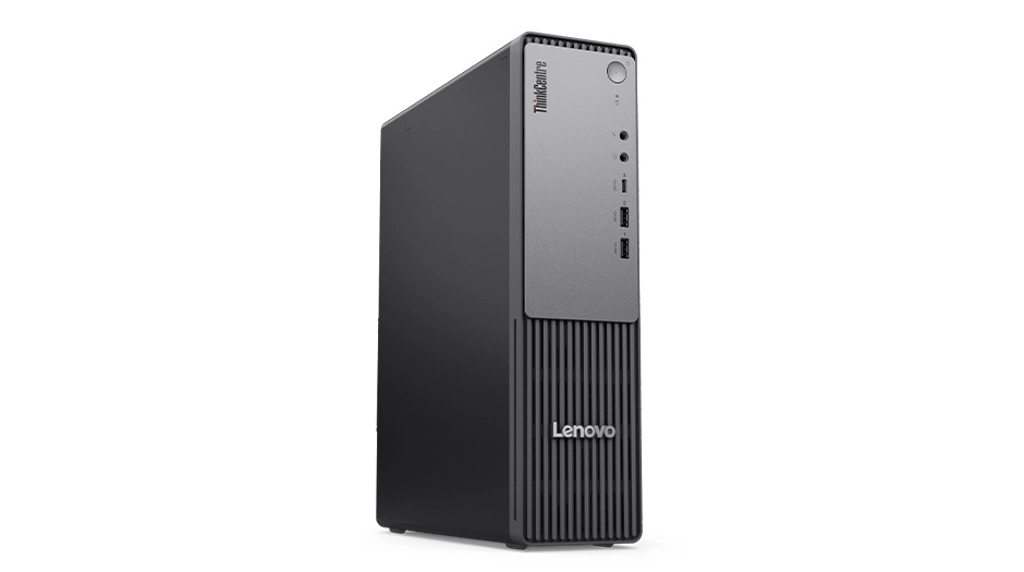 ThinkCentre neo 55s Small Gen 6（Ryzen 200シリーズ）を斜め上から見たところ