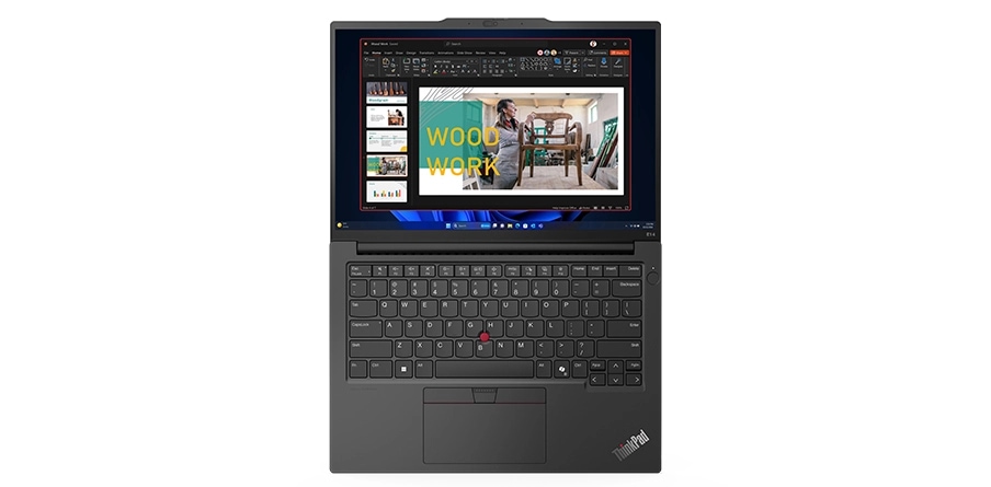 ThinkPad E14 Gen 6(14型 AMD)のキーボードとクリックパッド