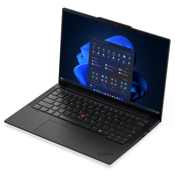 ThinkPad E14 Gen 8 IWLを開いた状態