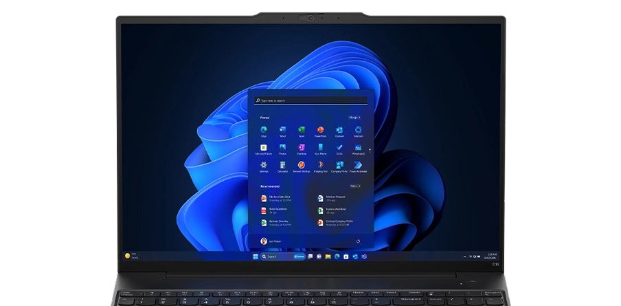 ThinkPad E16 Gen 2(16型 AMD)のディスプレイ