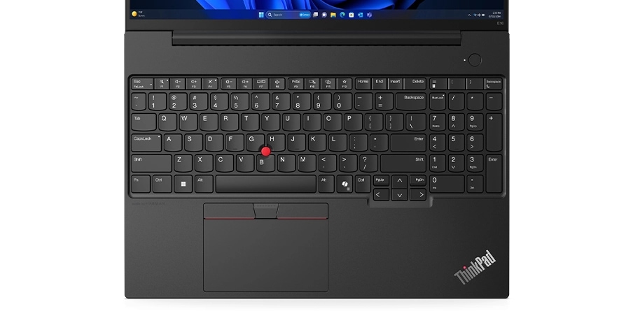 ThinkPad E16 Gen 2(16型 AMD)のキーボードとクリックパッド
