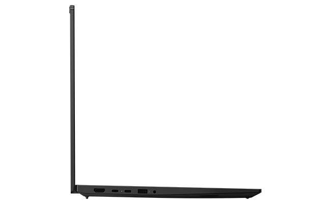 ThinkPad E16 Gen 3(16型 AMD)の薄さがわかる側面