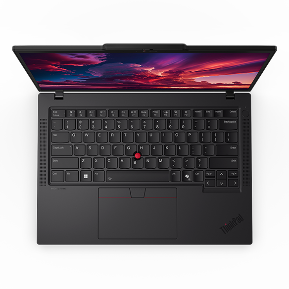 ThinkPad P14s Gen 6 AMDのキーボードとTrackPoint