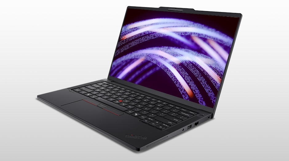 ThinkPad P14s Gen 7（14型 AMD）の薄さがわかる外観