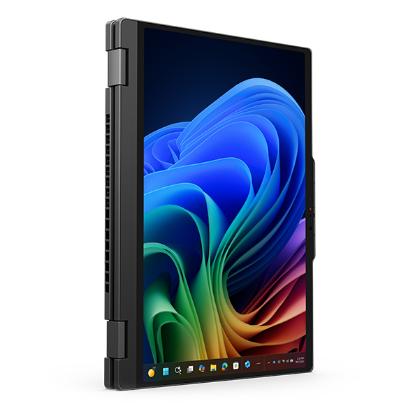 ThinkPad T14s 2-in-1 Gen 2をタブレットの形にした状態