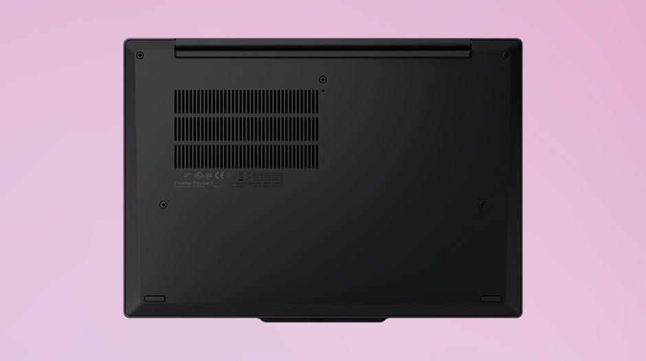 ThinkPad T14s Gen 7(14型 Snapdragon)の底面カバー