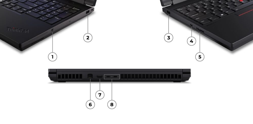 ThinkPad T16g Gen 3（16型 Intel）の側面インターフェース