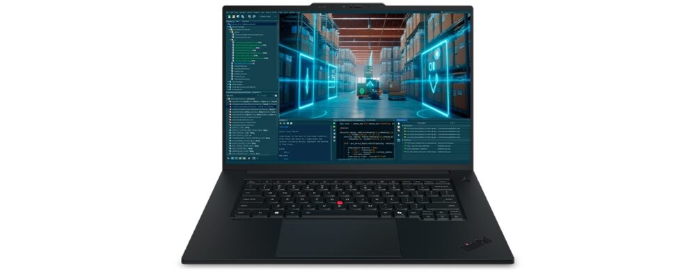 ThinkPad T1g Gen 9で3Dデータを扱っている画面