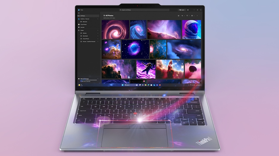ThinkPad X1 2-in-1 Gen 11 Aura Edition の2.8K有機ELディスプレイ