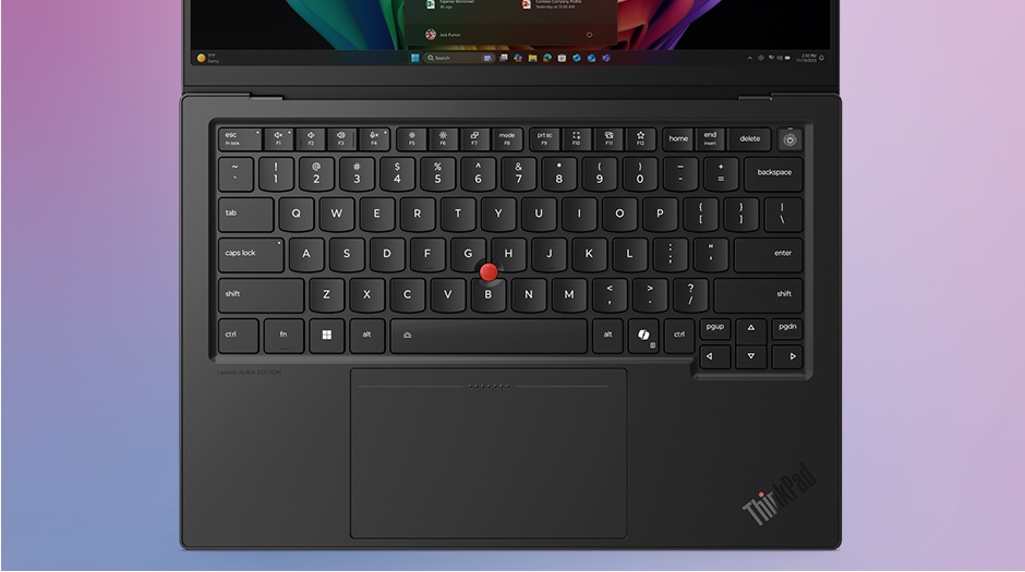 ThinkPad X1 Carbon Gen 14のキーボードとTrackPoint