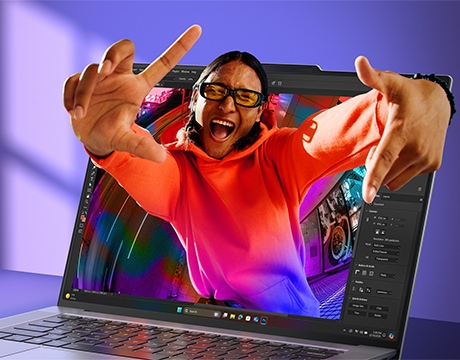 ThinkPad X9 15p Gen 1 Aura Edition の2.8K有機ELディスプレイ