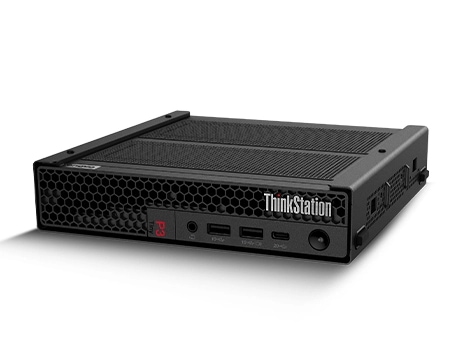 ThinkStation P3 Tiny Gen 2（Intel）を横置きにしたところ
