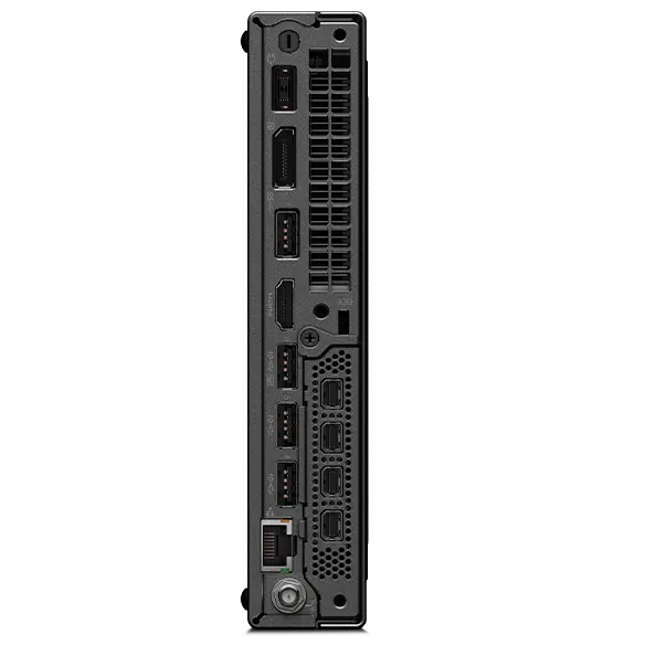ThinkStation P3 Tiny Gen 2（Intel）の背面