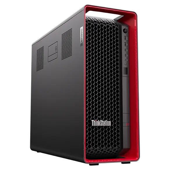 ThinkStation P7（Intel）の側面