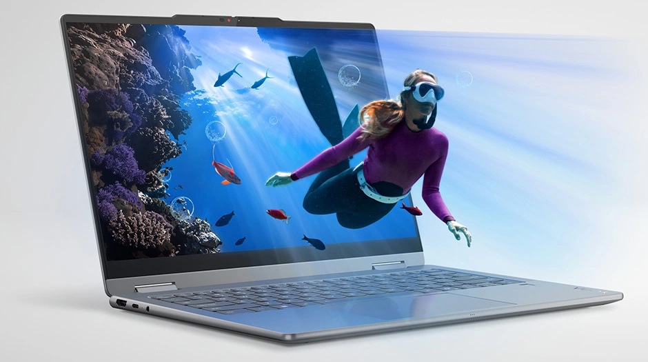Yoga 7i 2-in-1 Gen 10（14型 Intel）のディスプレイ