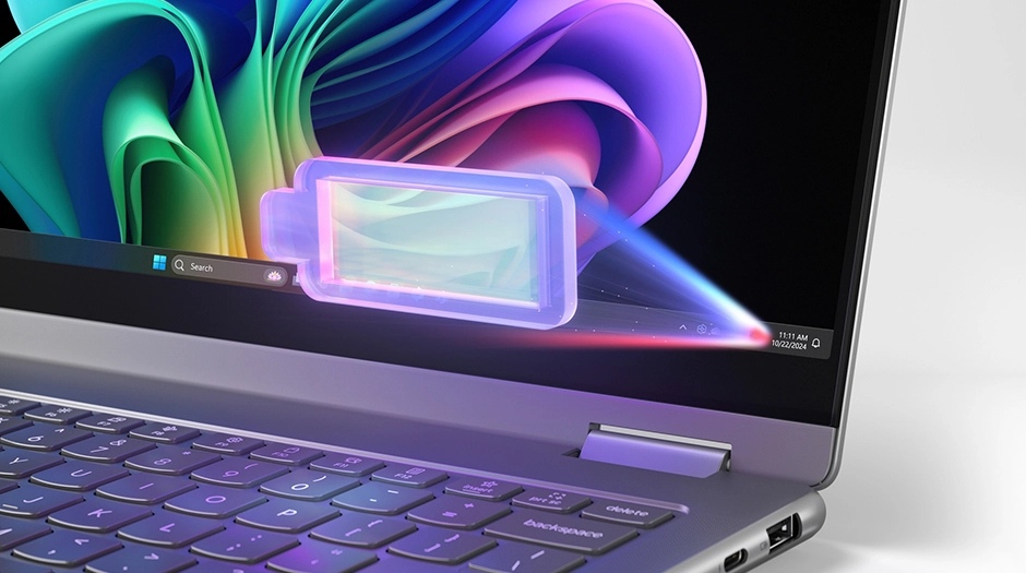 Yoga 7i 2-in-1 Gen 10（14型 Intel）のキーボードまわり