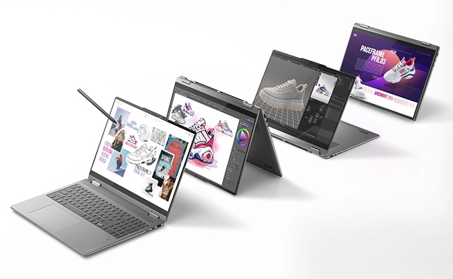 Yoga 7i 2-in-1 Gen 10(16型 Intel)の各モード