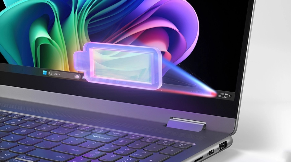 Yoga 7i 2-in-1 Gen 10(16型 Intel)のキーボードまわり