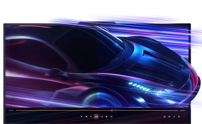 Yoga AIO 27IAH10（27型 Intel）の画面